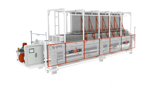 Simatec chamber filter press KFP-AK
