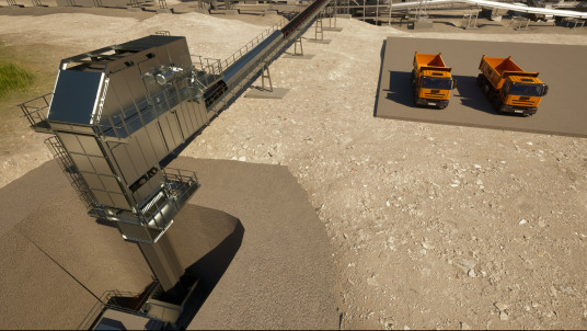 Vertikalförderer Typ Sidewall