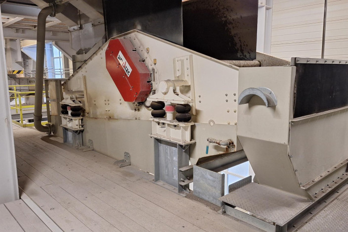 Austausch / Ersatz Siebmaschine-Nr. 1213