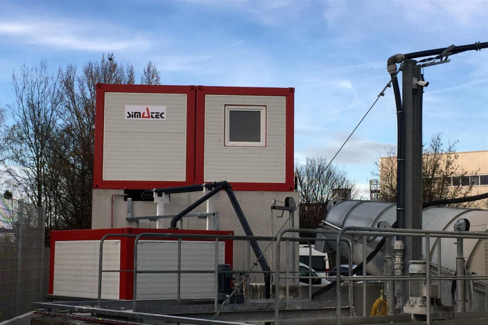 Zementschlammentwässerung