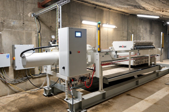 Neue Kammerfilterpresse 1000