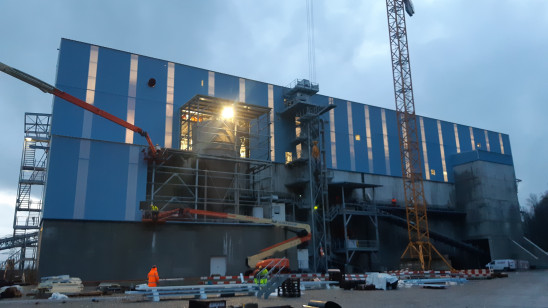 Neubau Kiesaufbereitung