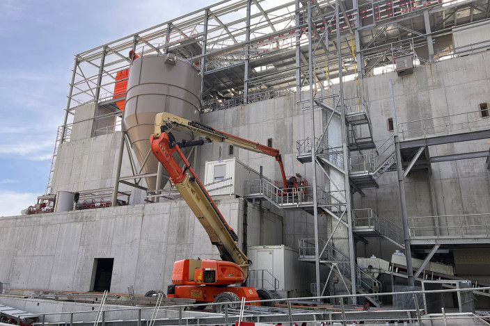 Neubau Kiesaufbereitung