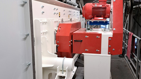 Neue Siebmaschinen "Splittwerk"